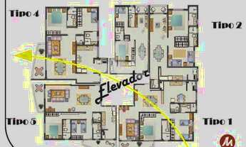 Imagem: Apartamento (tipo - padrao) 3 dormitórios/suite