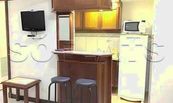 Imagem 4: Flat totalmente mobiliado disponível para locação imediata no centro de São Paulo