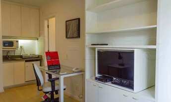 Imagem 3: Flat disponível para locação no Itaim Bibi, com fácil acesso as principais vias de São Pau