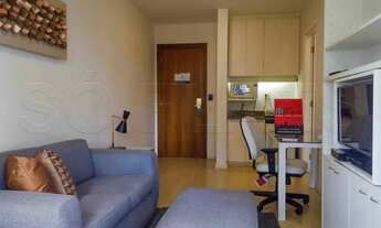 Imagem 2: Flat disponível para locação no Itaim Bibi, com fácil acesso as principais vias de São Pau