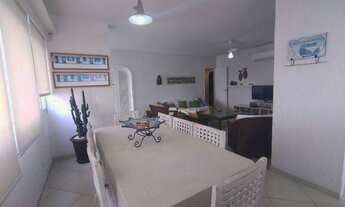 Imagem 6: Apartamento com 3 dormitórios para alugar, 120 m² por R$ 6.500,00/mês - Astúrias - Guarujá