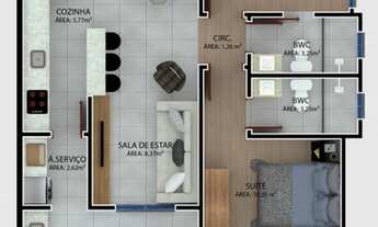 Imagem 4: Apartamento Novo - Bairro Tapajós