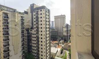 Imagem 8: Disponível para locação na Vila Olímpia flat totalmente mobiliado e muito estiloso