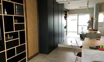 Imagem 5: Apartamento de 49 m² para locação no Brooklin por R$ 5.593/mês o pacote. Totalmente mobili