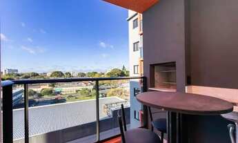 Imagem 2: Apartamento com 1 dormitório para alugar, 30 m² por R$ 2.433,00/mês - Prado Velho - Curiti