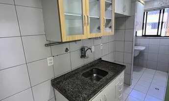 Imagem 5: Apartamento com 70m2, 02 quartos, cozinha americana, todo com móveis, 02 vagas de garagem