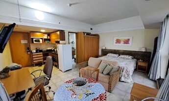 Imagem 2: Flat Ponta Negra, Manaus, todo mobiliado, vista linda pro Rio, cama, sofá, geladeira, fogã