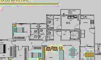 Imagem 2: Apartamento com 4 dormitórios à venda, 212 m² por R$ 1.365.000,00 - Jardim das Nações - Ta