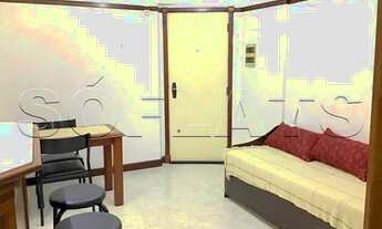 Imagem 6: Flat totalmente mobiliado disponível para locação imediata no centro de São Paulo