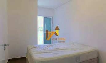 Imagem 7: Cobertura com 2 dormitórios para alugar, 120 m² por R$ 3.722,00/mês - Campestre - Santo An