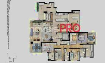 Imagem 4: GIO CAMPO BELO - 232M² - 4 SUÍTES- 3 VAGAS - LAZER COMPLETO