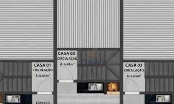 Imagem 5: Sobrado com 2 dormitórios à venda, 110 m² por R$ 380.000,00 - Aririú - Palhoça/SC