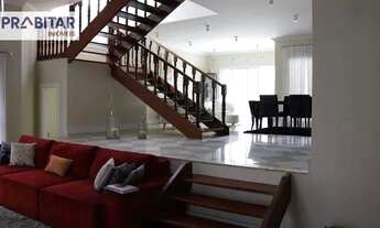 Imagem 4: Sobrado com 4 dormitórios para alugar, 400 m² por R$ 20.023,20/mês - Alphaville 09 - Santa