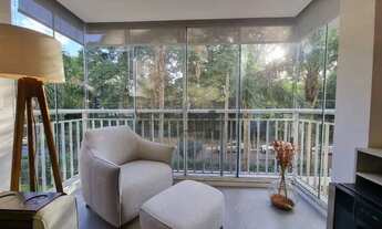 Imagem 2: Locação de apartamento mobiliado de 03 dormitório com churrasqueira e 01 box garagem cober