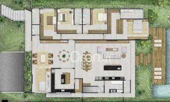 Imagem 4: Sobrado com 4 dormitórios à venda, 531 m² por R$ 7.200.000,00 - Alphaville Cruzeiro do Sul