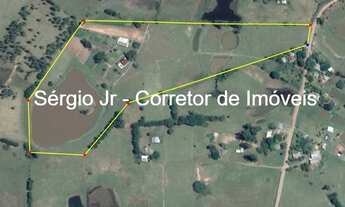 Imagem 2: Sítio com 9,7h casa, quiosque, piscina, galpão em Triunfo - Aceito veículos ou imóveis