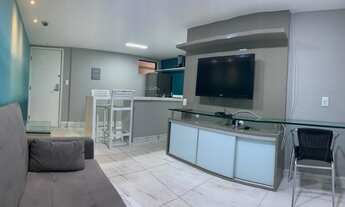 Imagem 4: Alugo por diária Apto mobiliado para até 5 pessoas de frente para o Mar em Ponta Negra, 1