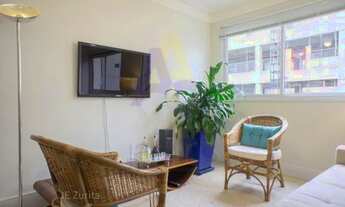 Imagem 7: Apartamento reformado, todo mobiliado e equipado em prédio com piscina