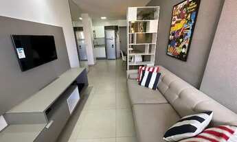 Imagem: Fantástico quarto e sala mobiliado no coração