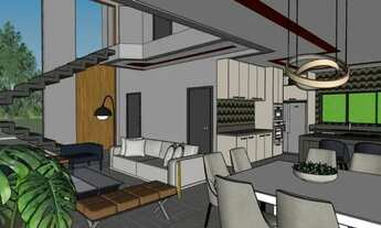 Imagem 7: Casa com piscina no Reserva Rudá - obra em fase de acabamento - 3 suítes