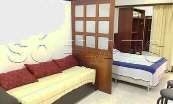 Imagem 7: Flat totalmente mobiliado disponível para locação imediata no centro de São Paulo