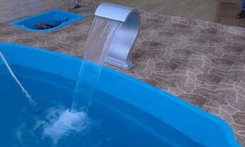 Imagem 6: Linda Casa com 3 quartos e piscina. R$ 210.000,00 (Entrada