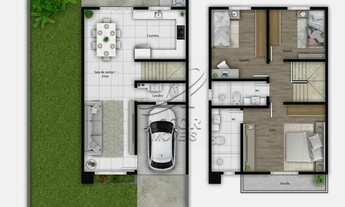 Imagem 2: Sobrado à venda no bairro Uvaranas - Ponta Grossa/PR