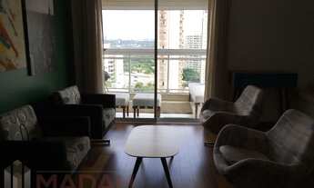 Imagem 3: Charmoso apartamento muito bem iluminado para, com 74,00m² - 01 suíte e 02 vagas de garage