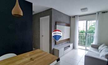 Imagem 2: Apartamento com 2 dormitórios para alugar, 52 m² por R$ 2.543,40/mês - Camorim - Rio de Ja