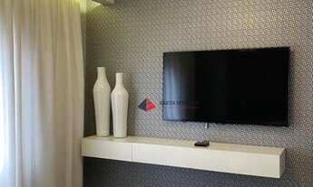 Imagem 7: Apartamento mobiliado, decorado, com 2 dormitórios à venda, 81 m² por R$ 1.100.000 - Barra