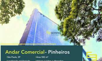 Imagem: Andar Corporativo para alugar, 582 m² e