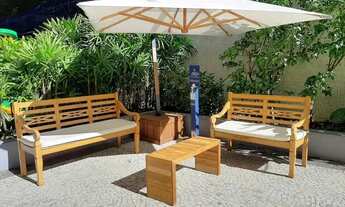 Imagem 3: Apartamento para aluguel tem 55 metros quadrados com 1 quarto em Humaitá - Rio de Janeiro