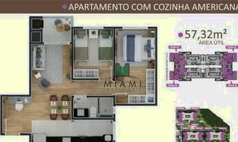 Imagem 7: Apartamento com 2 dormitórios à venda, 55 m² por R$ 251.700,00 - Aristocrata - São José do