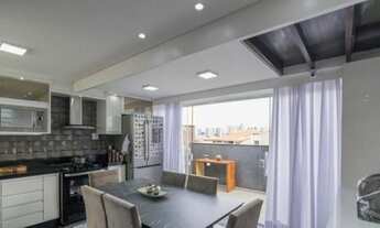 Imagem 2: Cobertura duplex para venda com 96 m² 3 quartos amplo quintal - Vila Scarpelli - Sto Andre