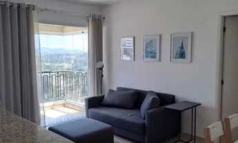 Imagem 4: Apartamento para Locação Pacote Mobiliado no Condomínio Alpha Park, 51m², 1 Dorm, Sacada e