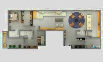 Imagem 2: Apartamento de 140m² com 3 ou 4 dormitórios, andar alto, 2 vagas, 2 depósitos e ao lado do