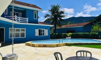 Imagem 6: Casa com piscina e casa de caseiro -Maresias