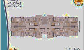 Imagem 7: Apartamento na Planta a Venda com 2 Dormitórios e Suíte em Barra da Lagoa - Ubatuba - SP