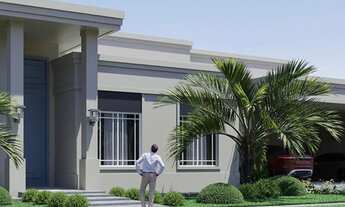 Imagem 5: Casa térrea no condomínio Florais Itália estilo neoclássica - Cuiaba - MT