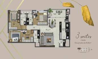 Imagem 2: 3 SUITES + 02 VAGAS - PISCINA - ALTO PADRÃO - TOP