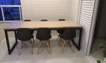 Imagem 3: Apartamento para venda com 91 metros quadrados com 2 quartos em Caiçara - Praia Grande - S