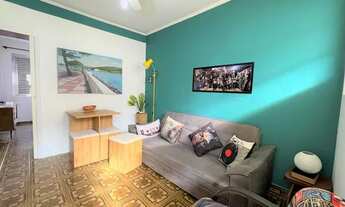 Imagem 1: Apartamento para venda com 60 metros quadrados com 2 quartos em Gonzaga - Santos - SP