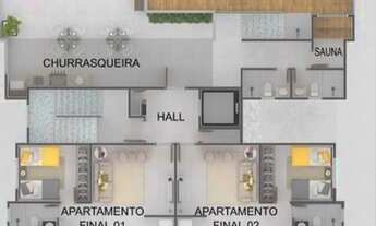 Imagem 2: Apartamento novo Praia do Itaguá entrega agosto 22