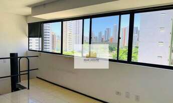 Imagem 5: Sala, 114 m² - venda por R$ 470.000,00 ou aluguel por R$ 3.836,74/mês - Boa Viagem - Recif