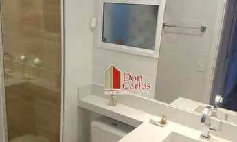 Imagem 6: Apartamento com 3 dormitórios para alugar, 60 m² por R$ 2.583,00/mês - Vila Noêmia - Mauá