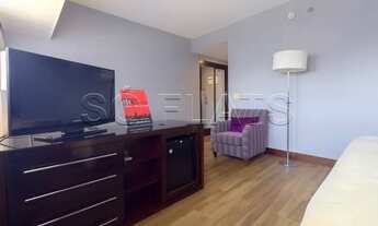 Imagem 2: Flat Wyndham São Paulo Berrini disponível para venda com 30m², 01 dormitório e 01 vaga de