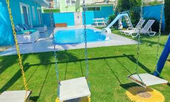 Imagem 6: Casa com piscina, tobogã, parquinho e mesa de sinuca a 300m da praia