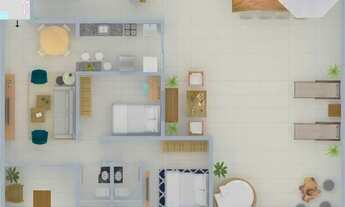 Imagem 3: Apto/cobertura à venda, 2 quartos, 1 suíte, 2 vagas, Santa Mônica - Belo Horizonte/MG