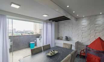 Imagem 5: Cobertura duplex para venda com 96 m² 3 quartos amplo quintal - Vila Scarpelli - Sto Andre