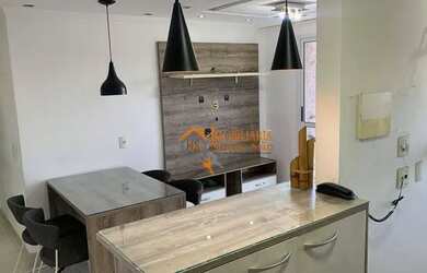 Imagem 2: Apartamento com 2 dormitórios para alugar, 49 m² por R$ 1.650,00/mês - Jardim Bela Vista